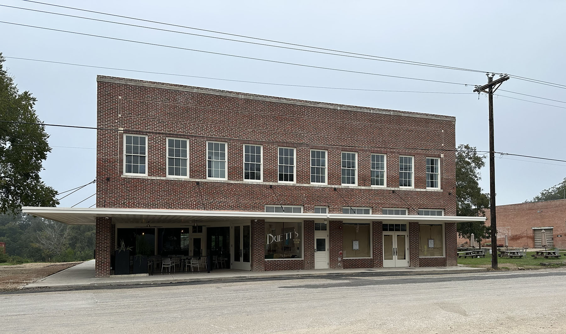 Front Elevation Overlooking Main Street In Downtown Martindale